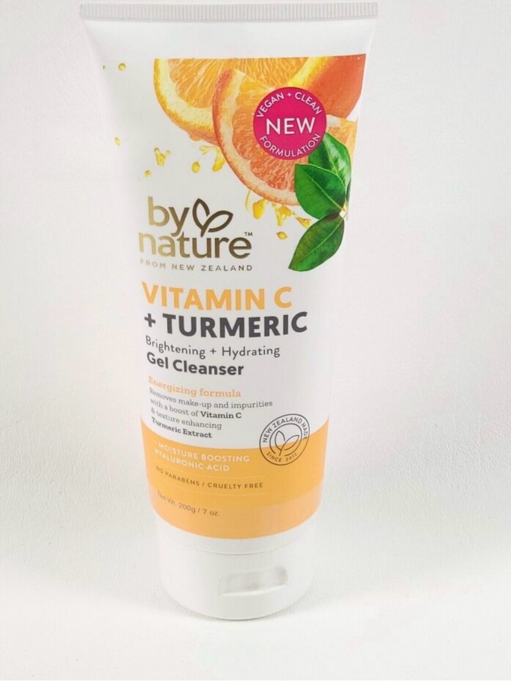 By Nature Vit C Collagen Cleanser 7oz Moisturize Revitalize Tones Brightens